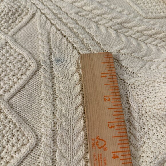 J. Crew Cotton cable-knit crewneck sweater Size XXL - Picture 11 of 14
